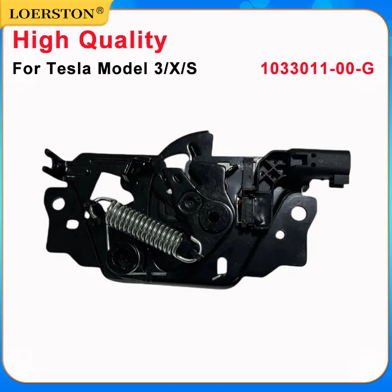 1033011-00-G Für Tesla Model 3/X/S 2017-2020 Auto-Fronthaubenverriegelung, Vorderer Kofferraumdeckel-Verschluss, Direkter Ersatz – Detail 1