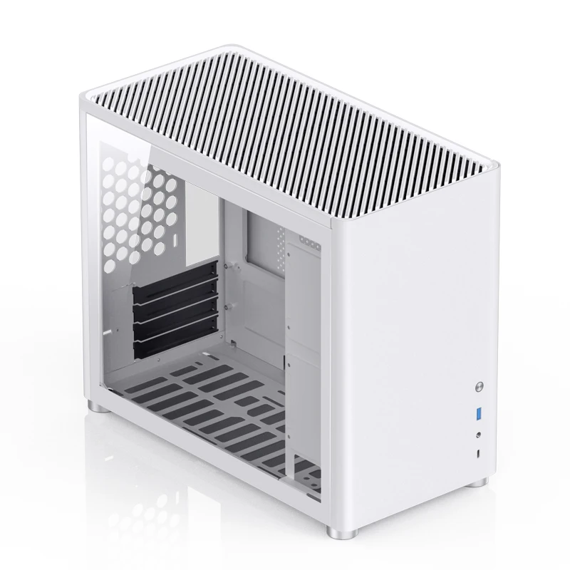 Jonsbo D30 M-ATX Case Aluminum Housing Side Transparent  ATX Office desktop small Chassis Long Video Card Support