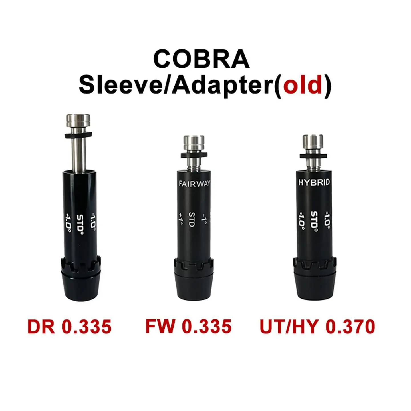 Golf Adapter Dark Speed Aerojet Ltdx Rad Speed Sz Speedzone F9 Driver Fairway Hybrid Cobra Sleeve Adapter