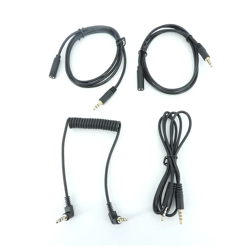Stereo 3.5mm Audio Jack Extension Cable Universal Headphone Extension Male to Female Headphone Aux Cord 4 Pole 3 pole E1