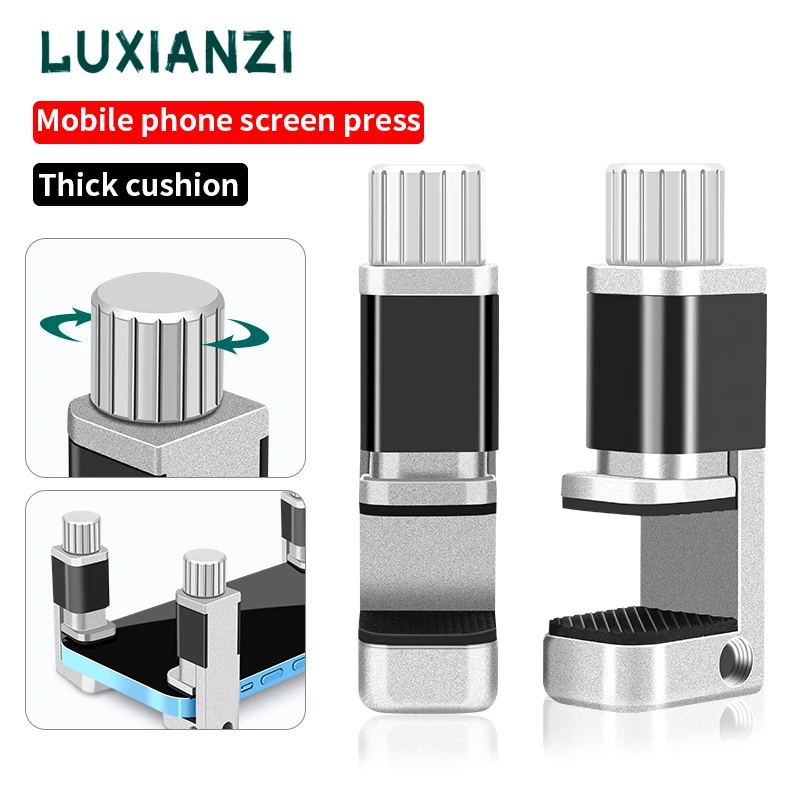 

LUXIANZI 4pcs Mobile Screen Separator For Phone Tablet LCD Screen Fixing Clip Set Adjustable Alloy Metal Fastening Clamp Tool