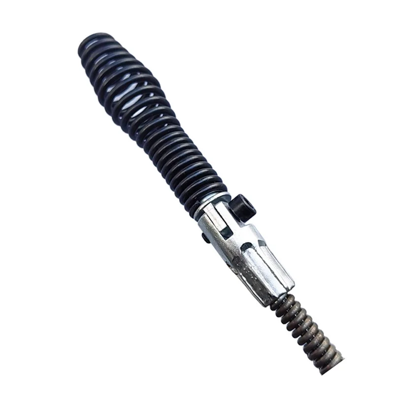 ABUG-8 個ドレンスネークドリルアタッチメントセット: オーガーとカッターヘッド、効率的な下水道の詰まり解消のためのクイックカップリングパイプクリーナー