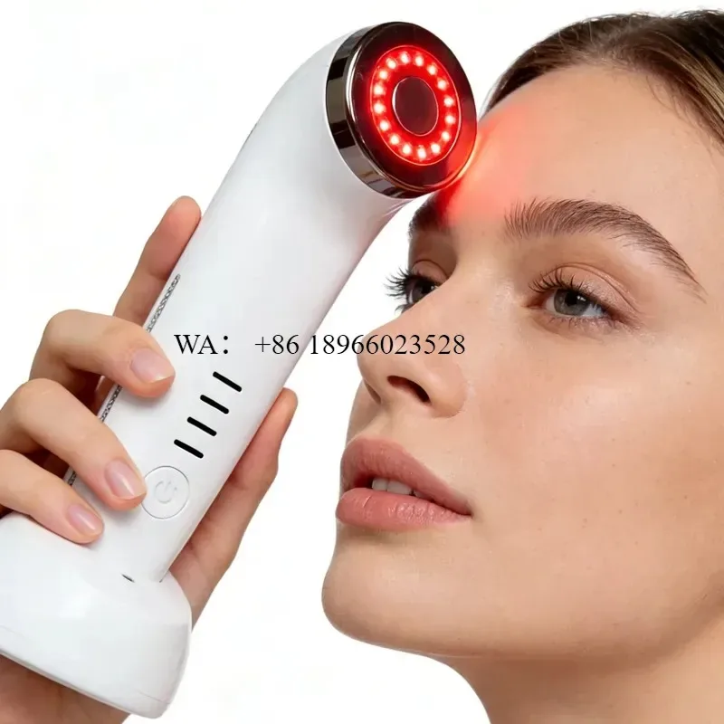 WMWMNU for EMS Microcurrent LED Light Facial Neck Massager Wrinkle Remover Face Lift Tightening Rechargeable Handheld