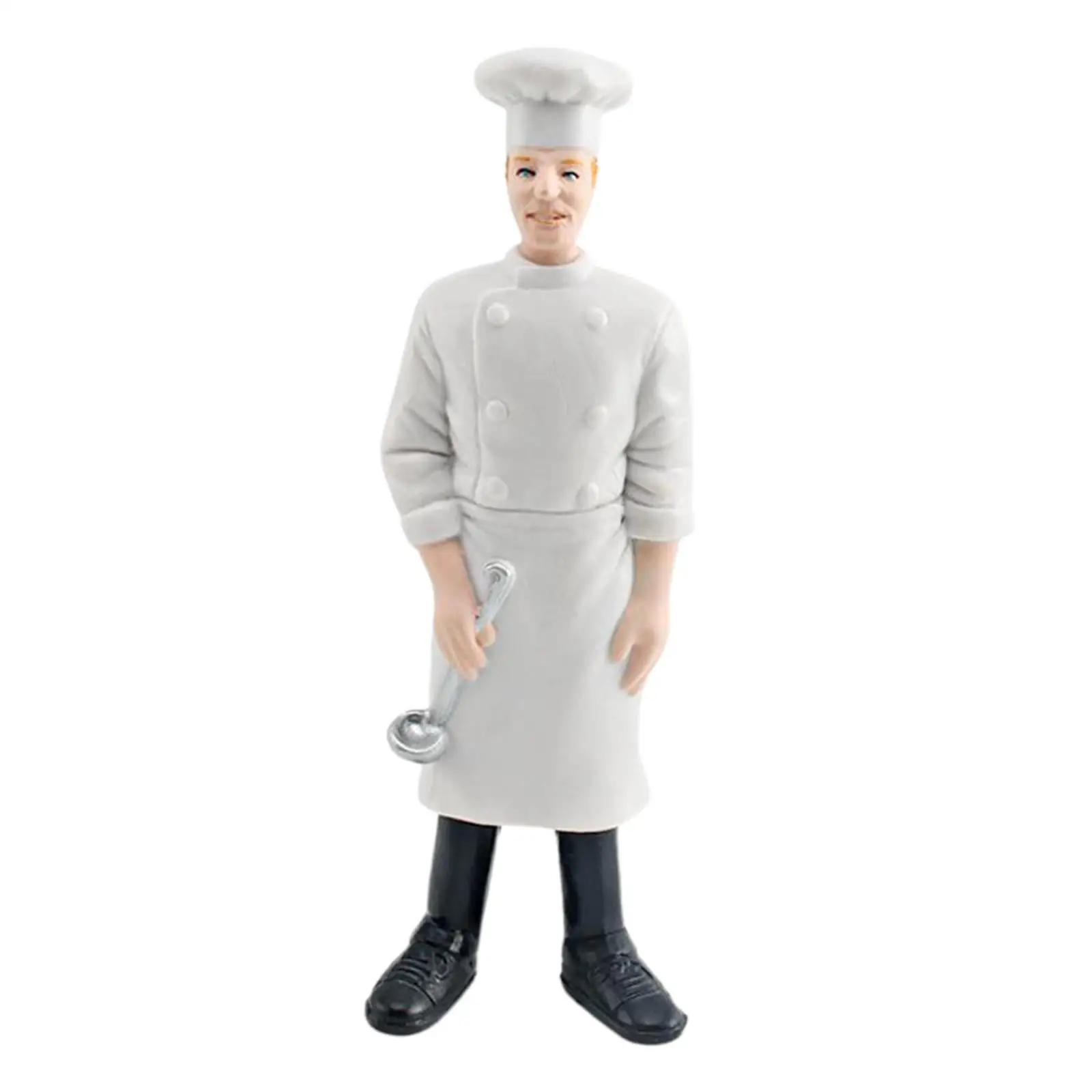 Estatueta de resina modelo de pessoas minúsculas, acessórios em miniatura de pvc, figuras artx para decoração de mesa de areia