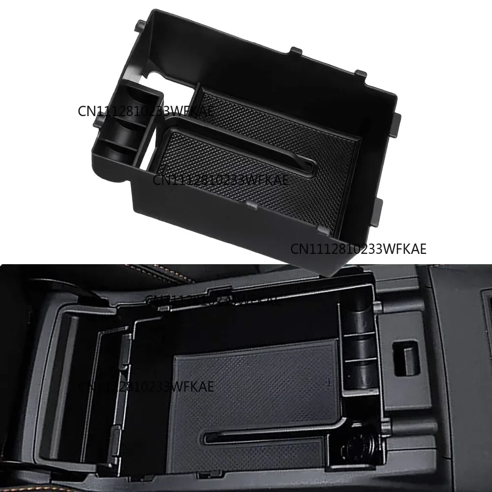 ABS Armrest Storage Box For Subaru XV 2018 2019 2020 2021 Center Console Container Bin Stowing Tidying Tray Holder Inner Storage