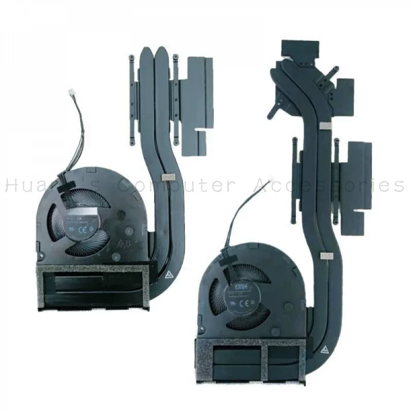 SS+New CPU Cooling Fan Heatsink AT2C3002VV0 BAPA0908R2HY001 For Lenovo ThinkPad T15p P15v Gen2 Gen3 Laptop
