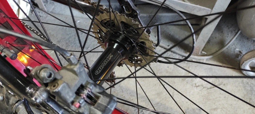 QUANTA Fat Tire Fahrradlagernaben Motorrad 32 Stunden 36 Löcher Scheibenbremse Spread 135/150/170/190 mm Snow Beach Fahrradnabe – Detail 11