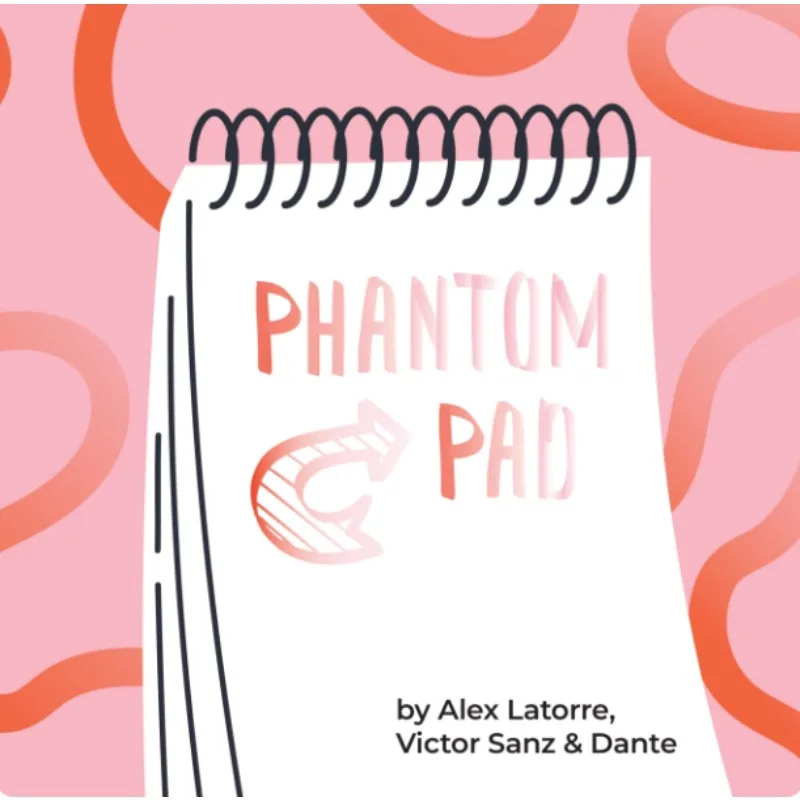 Phantom Pad By Alex Latorre Gimmicks Magic Tricks Magician Props Close Up Magia Make Any Drawing Word Number Appear Mentalism