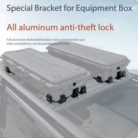 Custom Universal Top Car Roof Rack Luggage Bag Storage Roof Box Cargo Boxes 4X4 PICKUPS OFFROAD