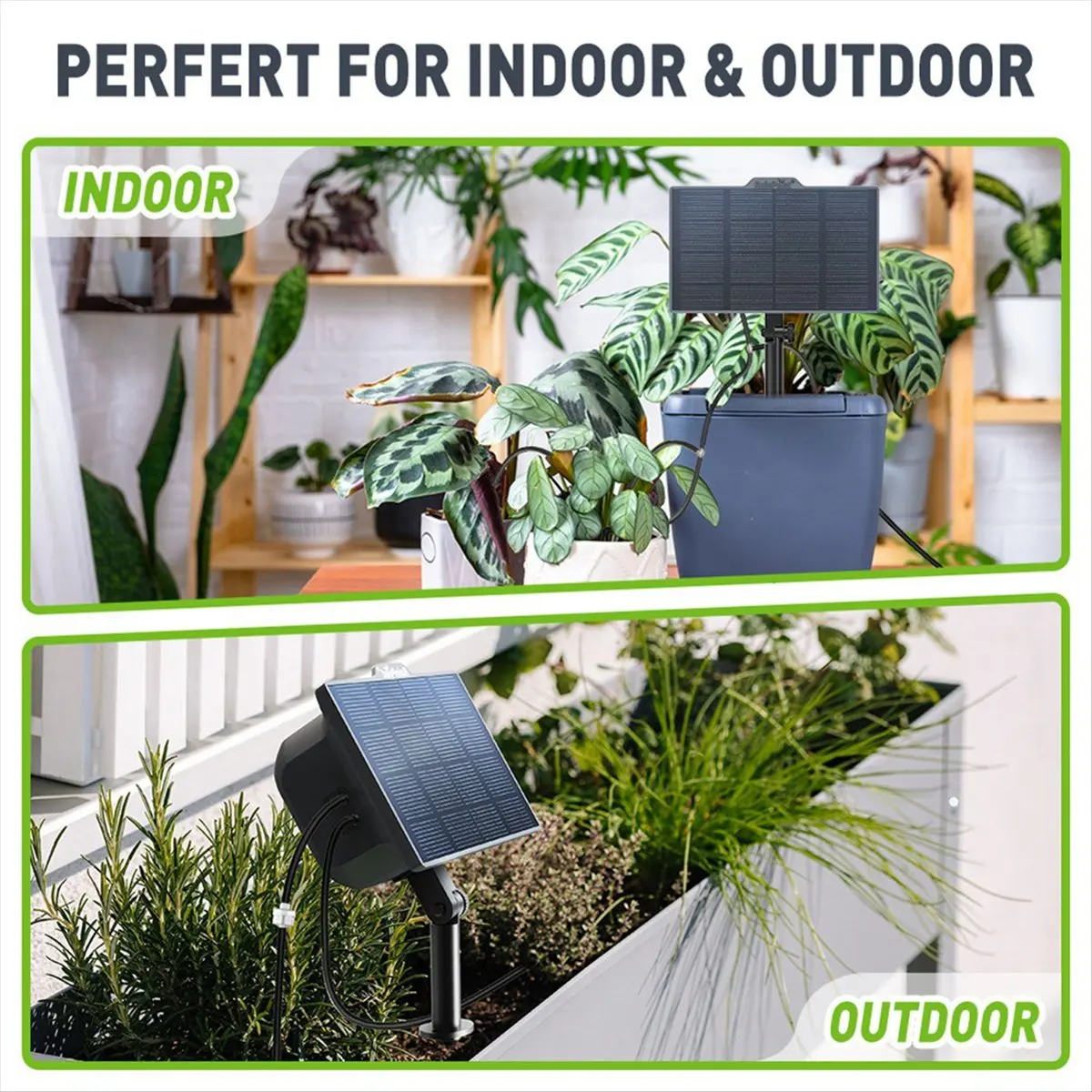 Y17A Solar Irrigation System for Garden Balcony Automatic Drip Irrigation System DIY Garden Watering System