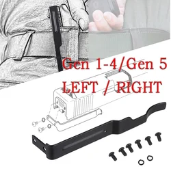 Links oder rechts verdecktes Trage gürtelclip-Kit für Glock-Clip-Gleit holster pistole 17 19 22 23 24 25 26 27 28 31 32 33 34 35 36