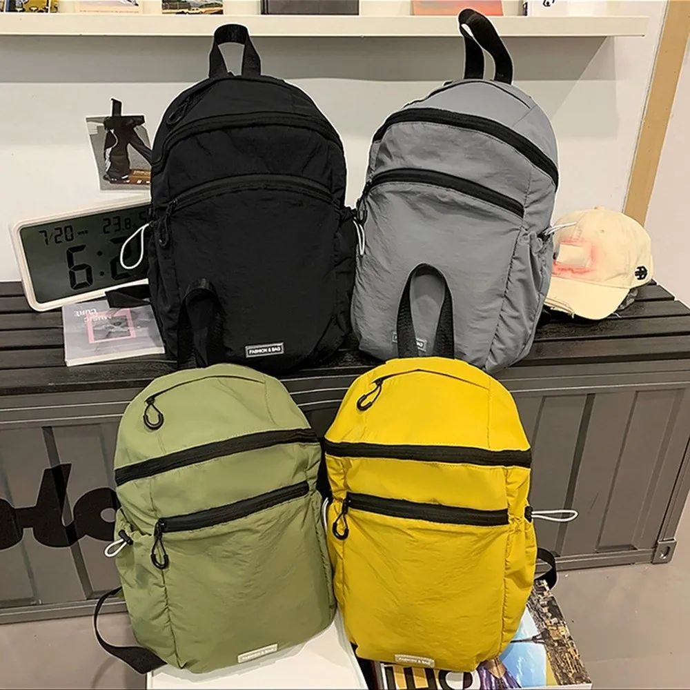 Large Capacity Travel Backpack Waterproof Anti-Scratch College Student Backpack Lightweight Foldable Students School Bags Man