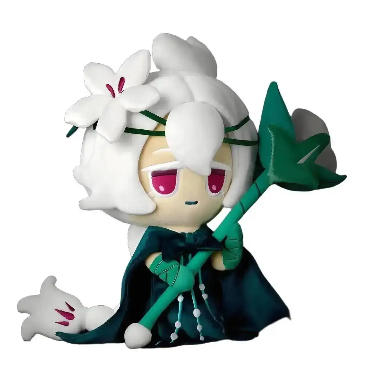 クッキーラン　キングダム　4周年　ホワイトリリークッキー　 ぬいぐるみ ホワイトリリークッキーぬいぐるみ、クッキーランキングダムシャドウ