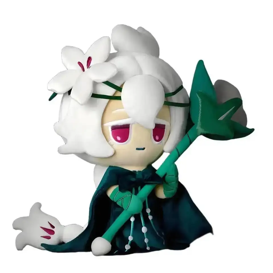 ホワイトリリークッキーぬいぐるみ、クッキーランキングダムシャドウ