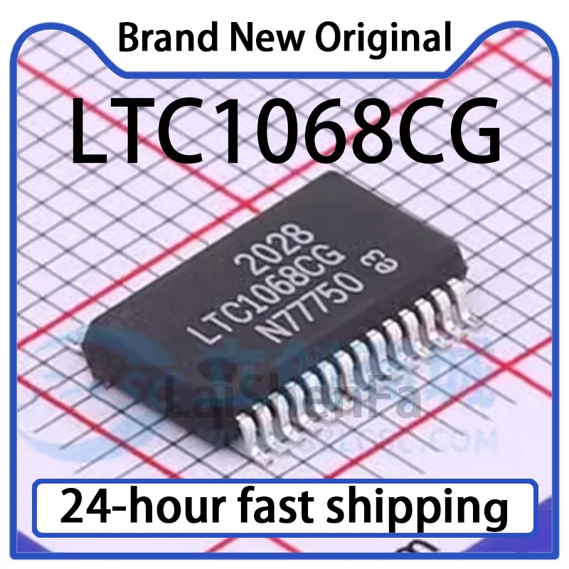 1PCS New LTC1068CG LTC1068IG LTC1068-25CG SSOP-28 Original Filter Chip