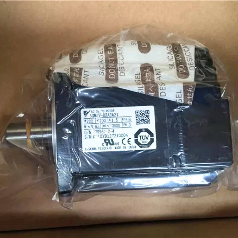 

НОВЫЙ серводвигатель переменного тока Yaskawa SGMJV-02A3A21 Ускоренная доставка