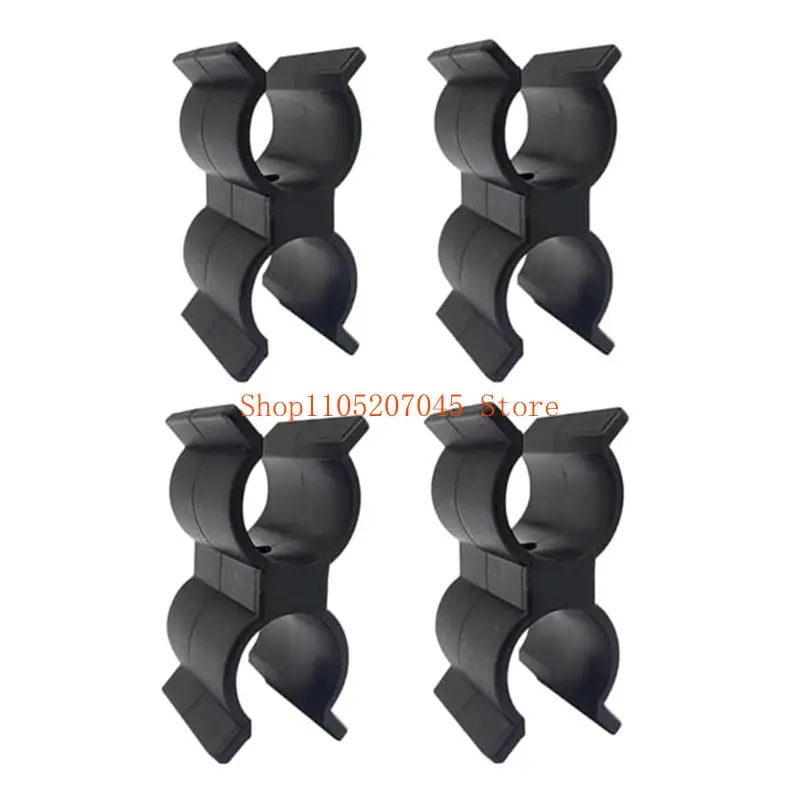 

37cd Boat Rigging Clips 4PCS heavy-duty Nylon Clamps Stabilizes Shade Top Poles and Fishing Equipment