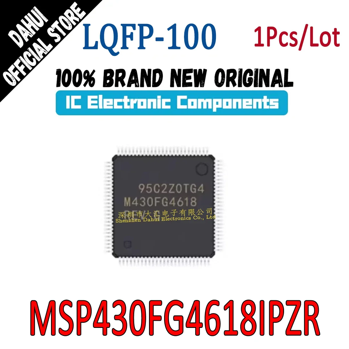 

MSP430FG4618IPZR M430FG4618REV M430FG4618 LQFP-100 Microcontroller chip IC Brand New Original In Stock