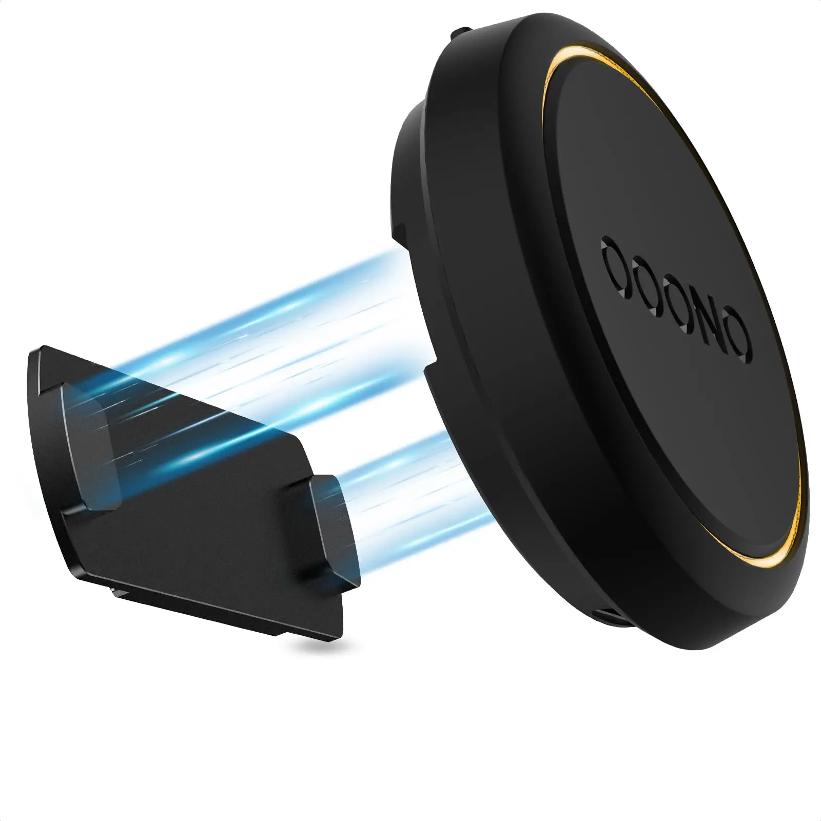 Magnetic Car Mount for OOONO CO-Driver NO2, Robust Metal Car Mount with Built-in Magnets, Compatible with OOONO NO2 Speed Camera