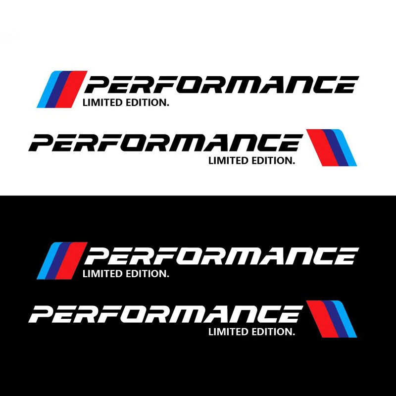 Mperformance-ملصق هيكل السيارة لبي دبليو ، E30 ، E36 ، E39 ، E46 ، E60 ، E61 ، E64 ، E70 ، E71 ، E85 ، E87 ، E90 ، E83 ، F10 ، F20 ، F30 ، e80, M3, M5, 2 #4