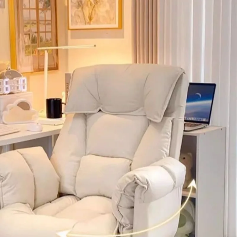 كرسي مكتب تنفيذي فاخر وسادة غرفة المعيشة الكمبيوتر مريح كرسي مكتب دعم حديث Sillas De Gamer اكسسوارات المنزل #4