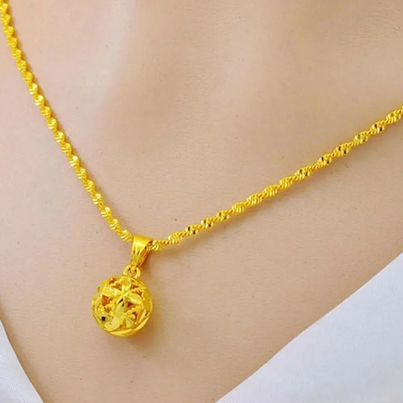 Colar e brincos femininos Conjunto de caixa de presente, Clássico, Elegante