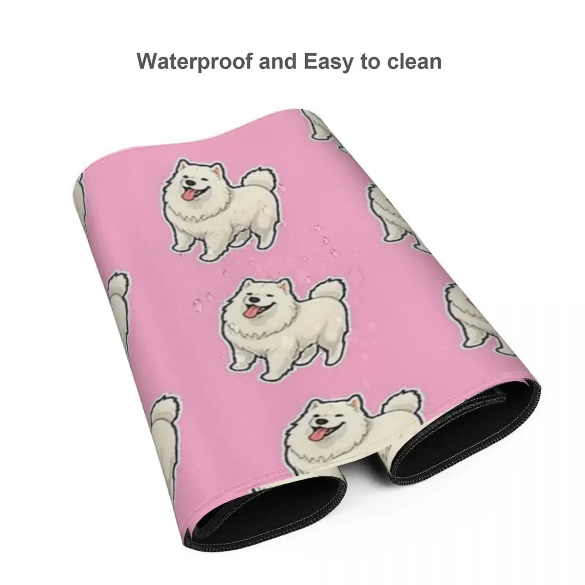 Diseño samoyedo para amantes de los perros, alfombrilla grande para ratón, teclado de ordenador, alfombrilla para ratón, Gamer, PC, portátil, escritorio, accesorios de oficina, alfombrillas para mesa