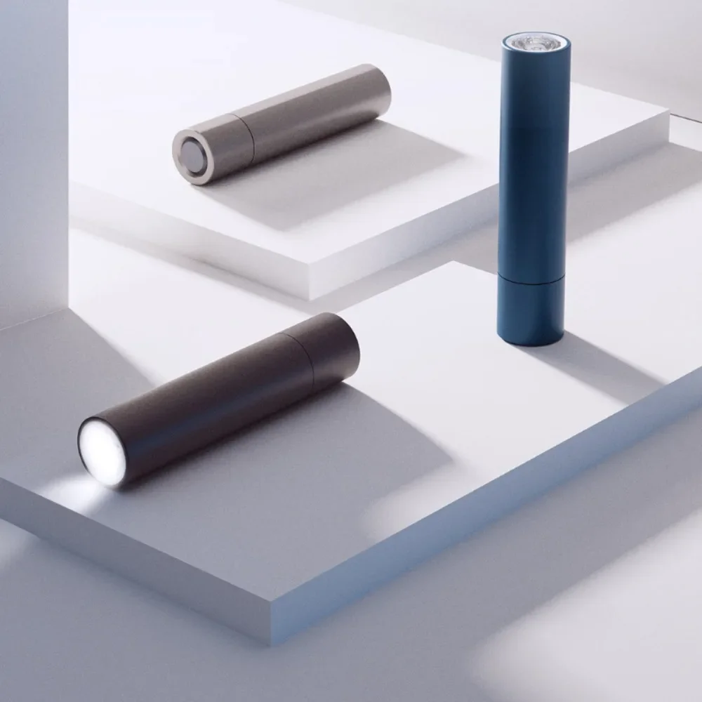 Chaopai ไฟฉายพกพาขนาดเล็กสำหรับกลางแจ้ง, ไฟฉายอลูมิเนียมอัลลอยด์3สปีด