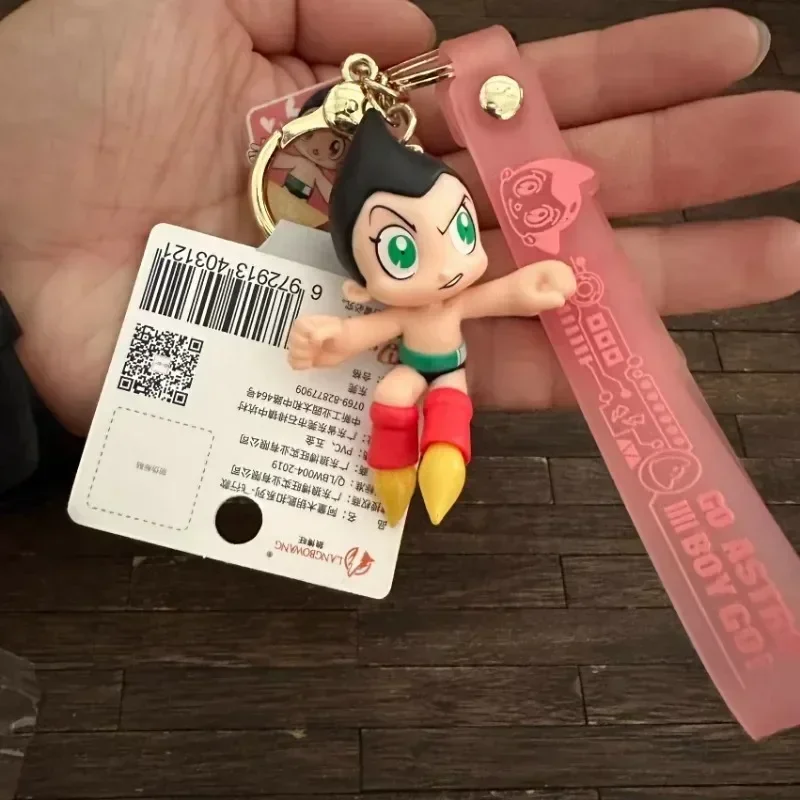 Original Japan Astro Boy Action Figure Keychain 4pcs Set