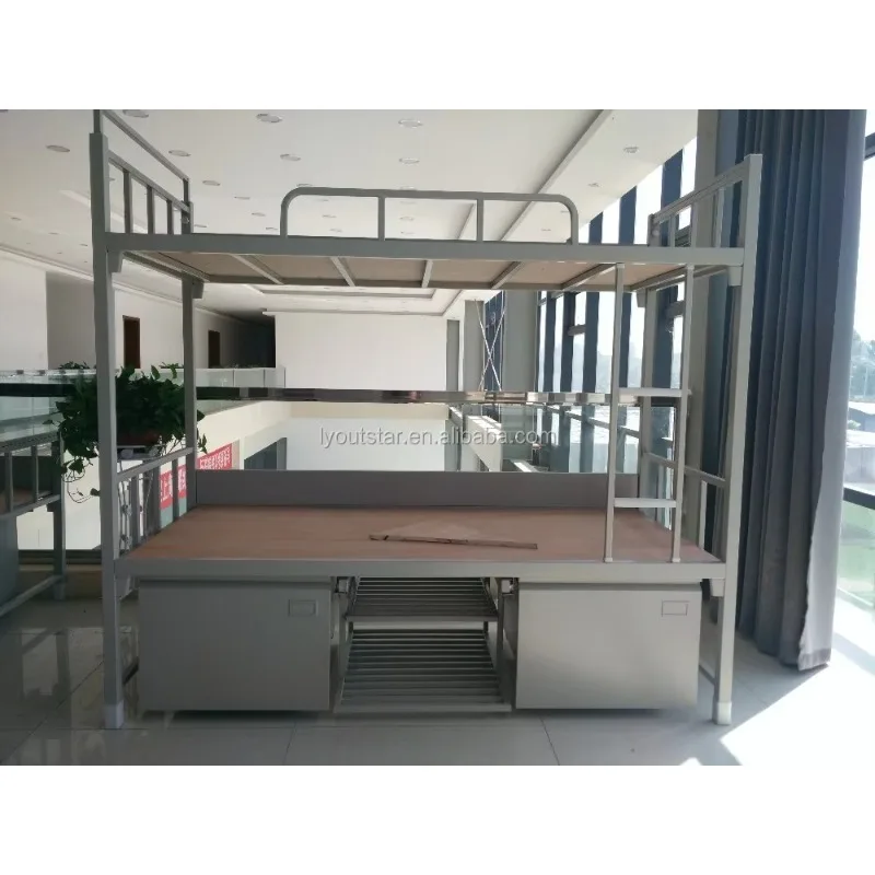 Modern Design Thickened Steel Staff Beds for School or Bedroom Use Easy to Install Quality Durable for Multi-Scene Use