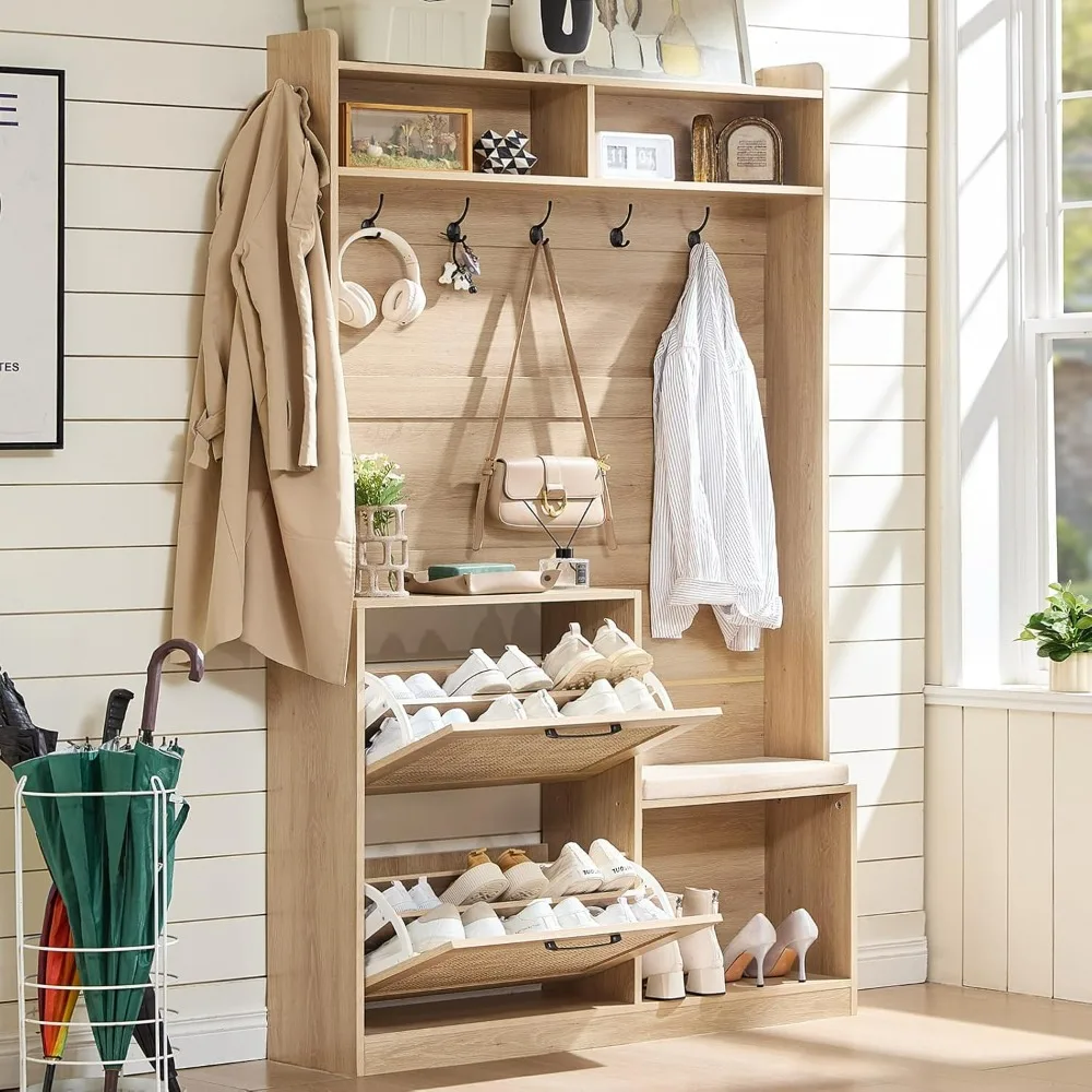 78" Tall Boho Hall …