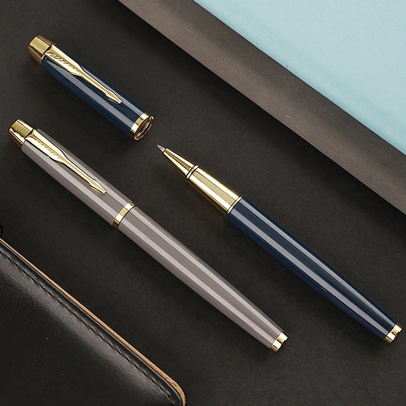 Metal Ball Point Pen Clip Signature Ballpoint Pens For Business Writing Office Stationery Commercial Gift Pens