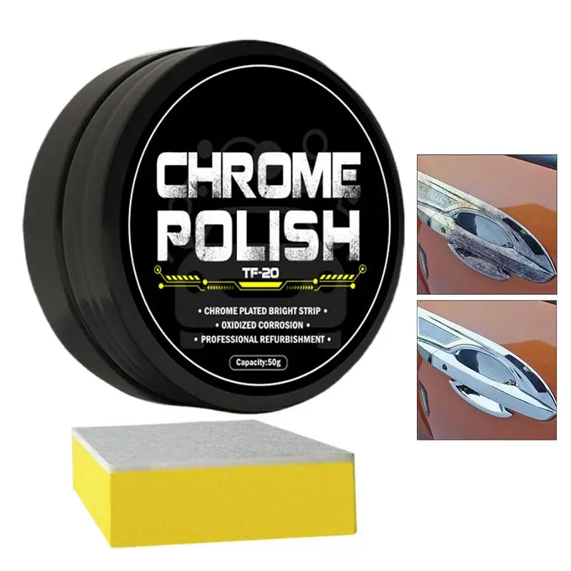 Car door and window chrome strip repair metal polishing paste bright strip renovation paste chrome parts repair renovation agent