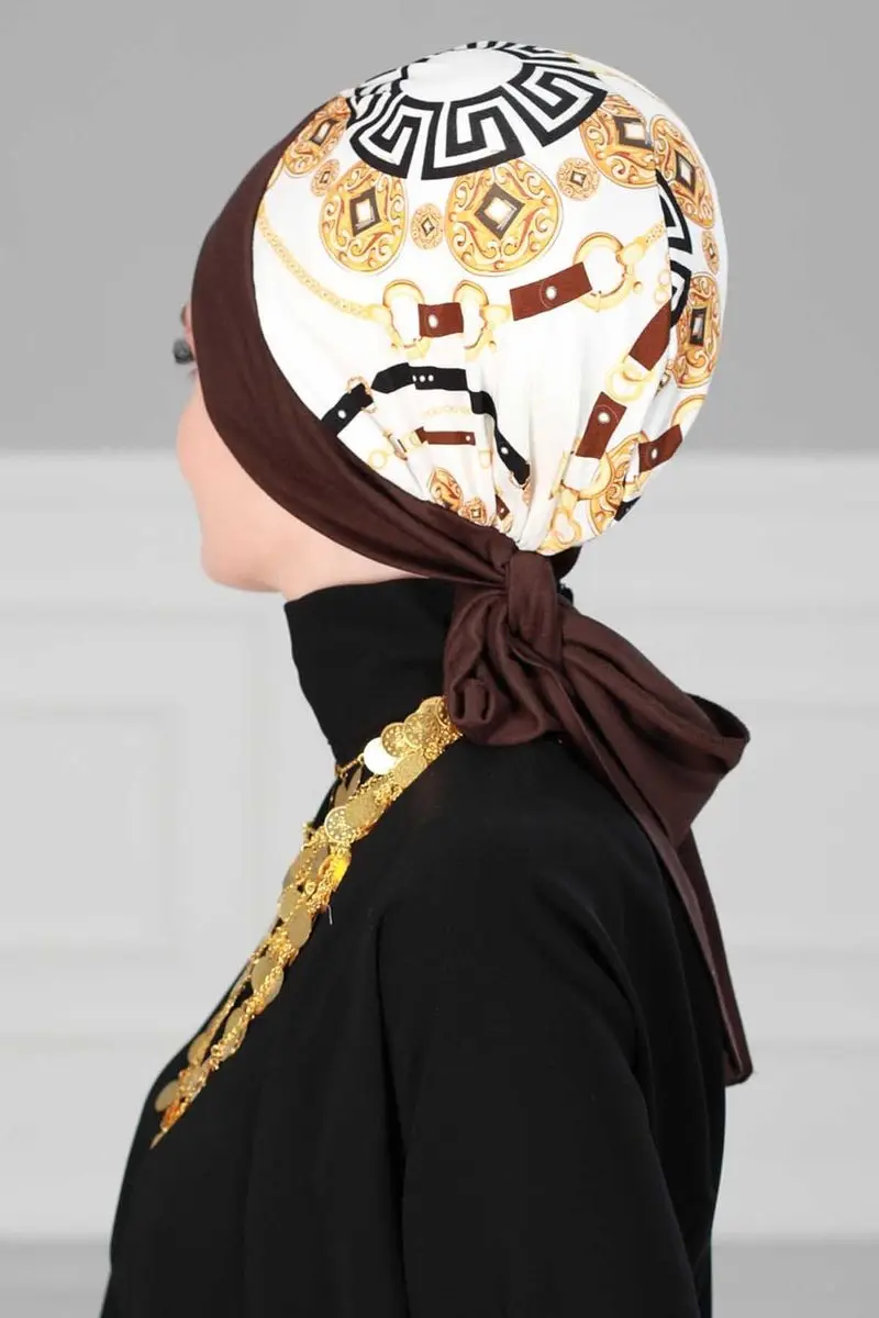 Padrão elegante do osso penteado com cinto