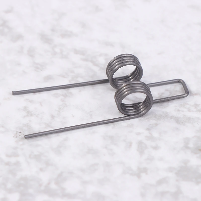 2Pcs Double Torsion Spring 1.1 Wire Diameter 10.5mm Outside Diameter Strong Torsional Spring 1.1*10.5 Widely Used