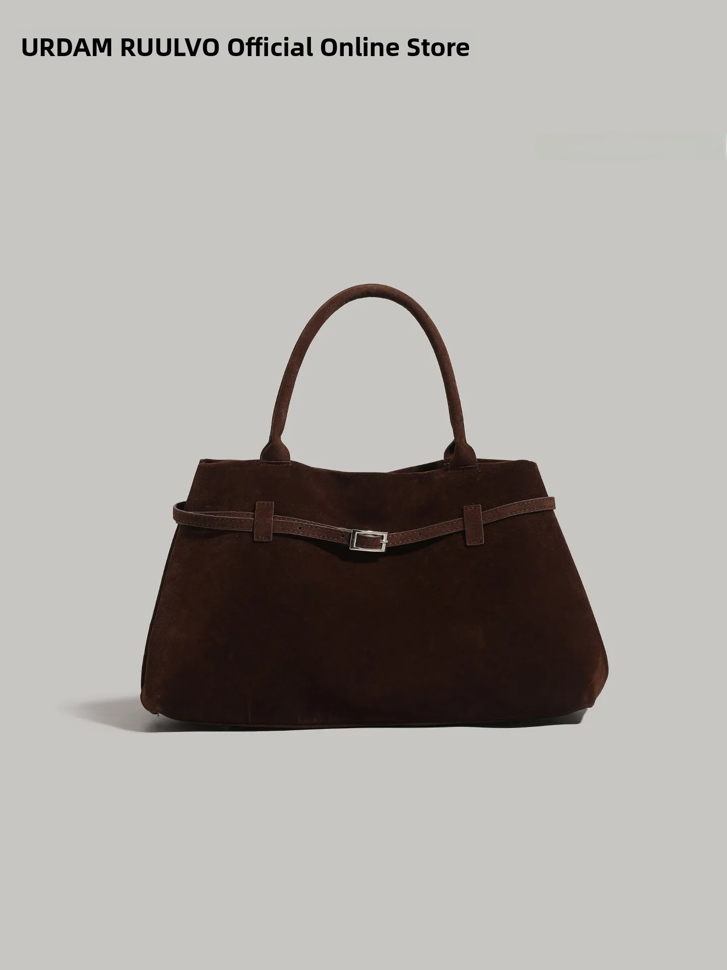 

UR большая замшевая большая сумка Capaci в стиле ретро, женская сумка-тоут 2025 года, новая повседневная сумка подмышки для работы, высококачественная сенсация