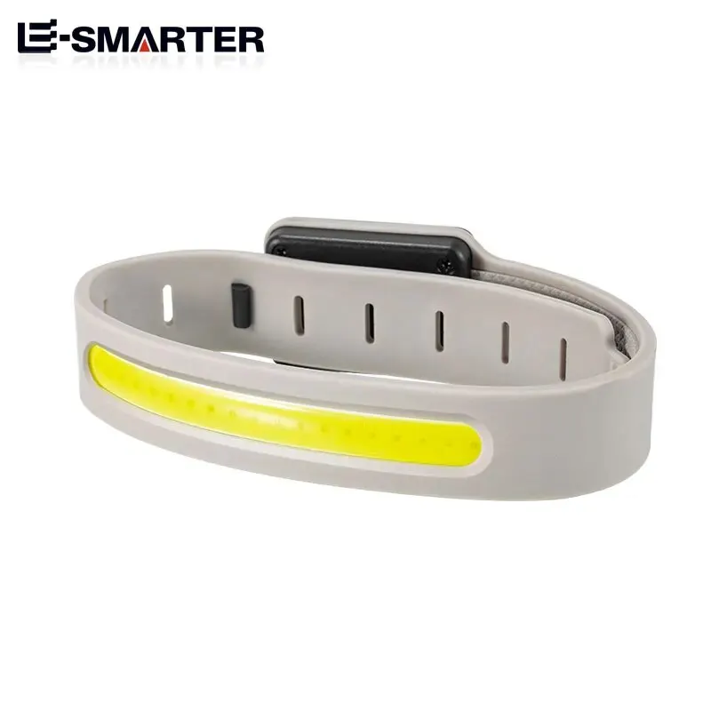 LED Mini Portable Armband Light COB Night Running Wrist Lamp 500LM Outdoor Camping Cycling Rechargeable Safety Warning Lantern