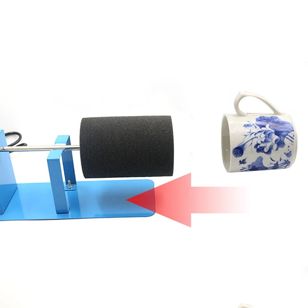 

Устройство для вращения стаканов AS63-Cup Turner для рукоделия, набор для вращения стаканов, инструмент для DIY-поделок из эпоксидной смолы с мотором, устройство для вращения стаканов, американский штекер.