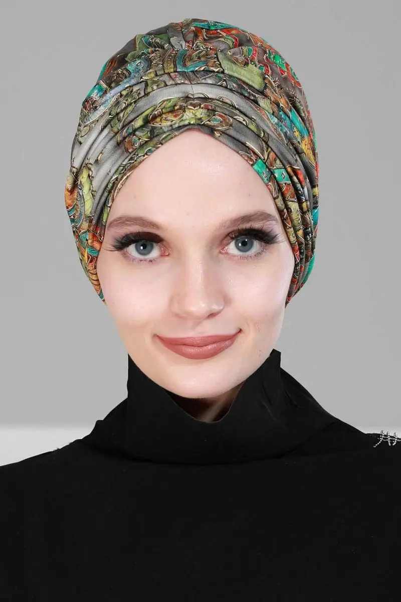 Pleated combed patterned Bone carnival pattern