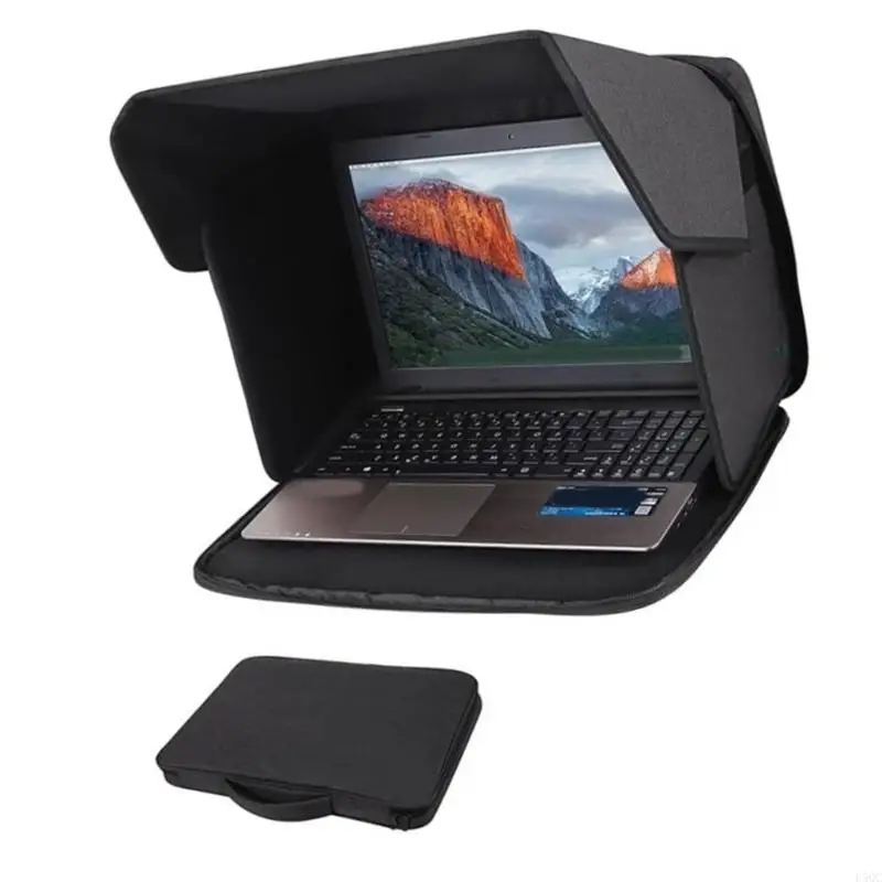 غطاء كمبيوتر محمول متعدد الأغراض، غطاء خصوصية للكمبيوتر، قابل للطي ومحمول D5QC