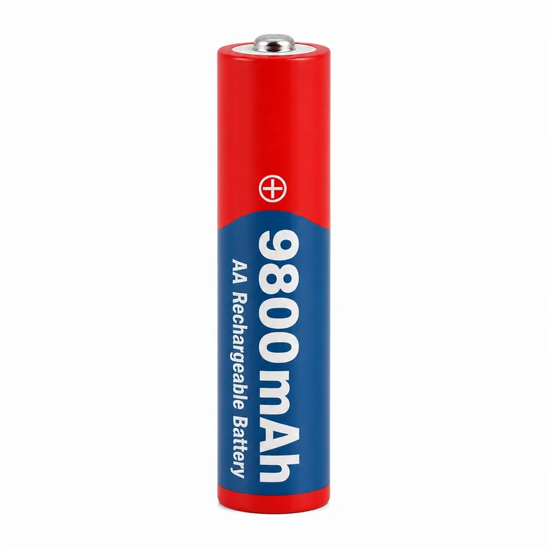 1.5V Rechargeable AA 9800mAh AAA 8800mAh Batteries, Alkaline Technology for Clocks Toys Cameras Shavers