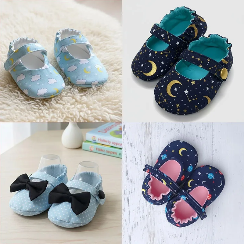 Picture 5: Baby Shoes Multiple Sizes Sewing Patterns,1:1 Scale Basic Garment Sewing Patterns,Sewing Patterns for Beginners