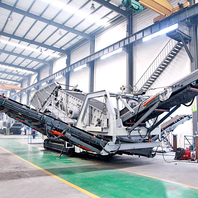 Customized Mobile Jaw Crusher Station Complete Set for Rock Limestone Crushing Production Mobile Hammer Crusher