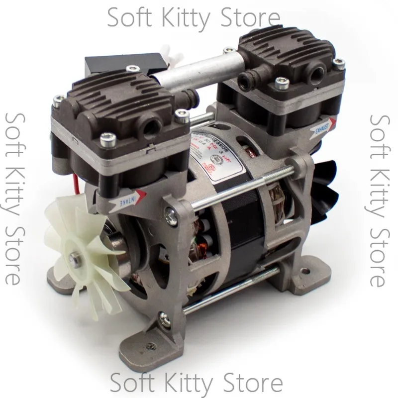 110V/220V Oil-Free Micro-high Vacuum Pump 80W Medical Beauty Piston Silent Portable Negative Pressure Air Pump OL90A