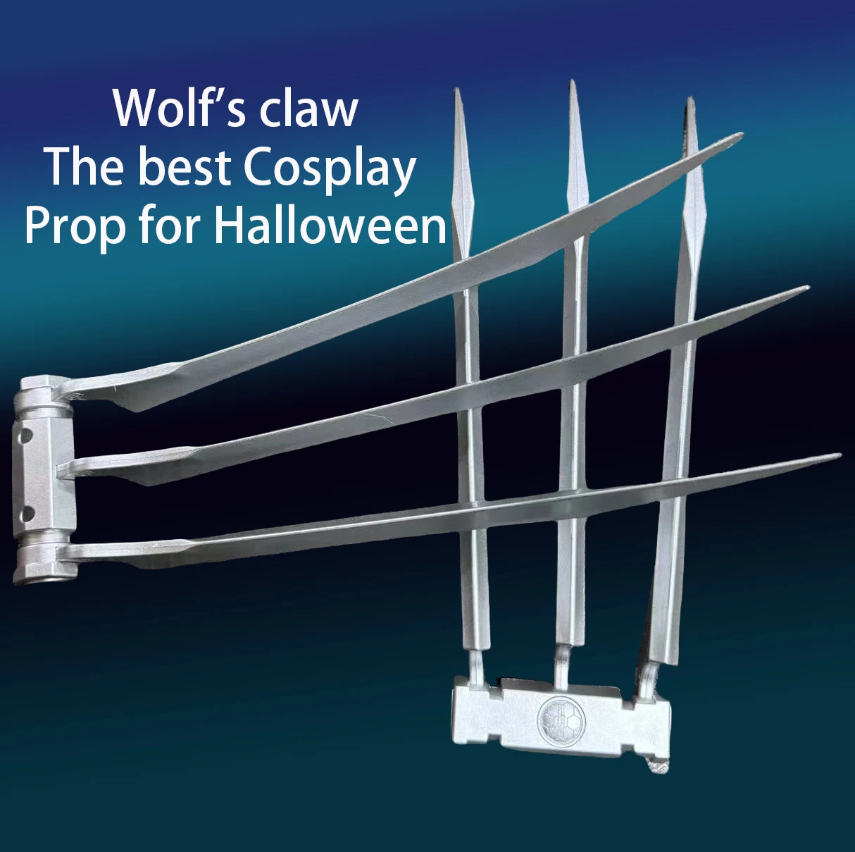 25cm Wolf Claws Prop Movie Cosplay Wolf Paw Trick Gadget Toy Realistic Plastic Blade for Halloween Horror Party Dress up Props