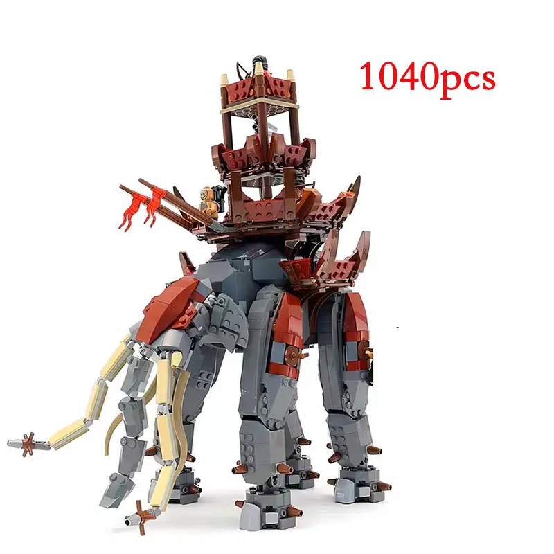 Spot MOC-12659 Small Particle Assembly Building Blocks Assembly Classic Movie Character Toys Puzzle DIY Children's Gift Models