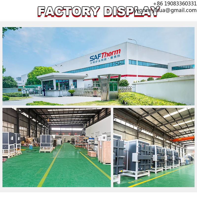 1500 Degree Muffle Furnace Electr Oven Portable Electric Ceramic Vacuum Porcelain Furnace