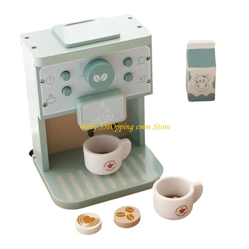 23GD Finge Play Play Cafeter Juego para niños Regalo juguete cocina imaginativo
