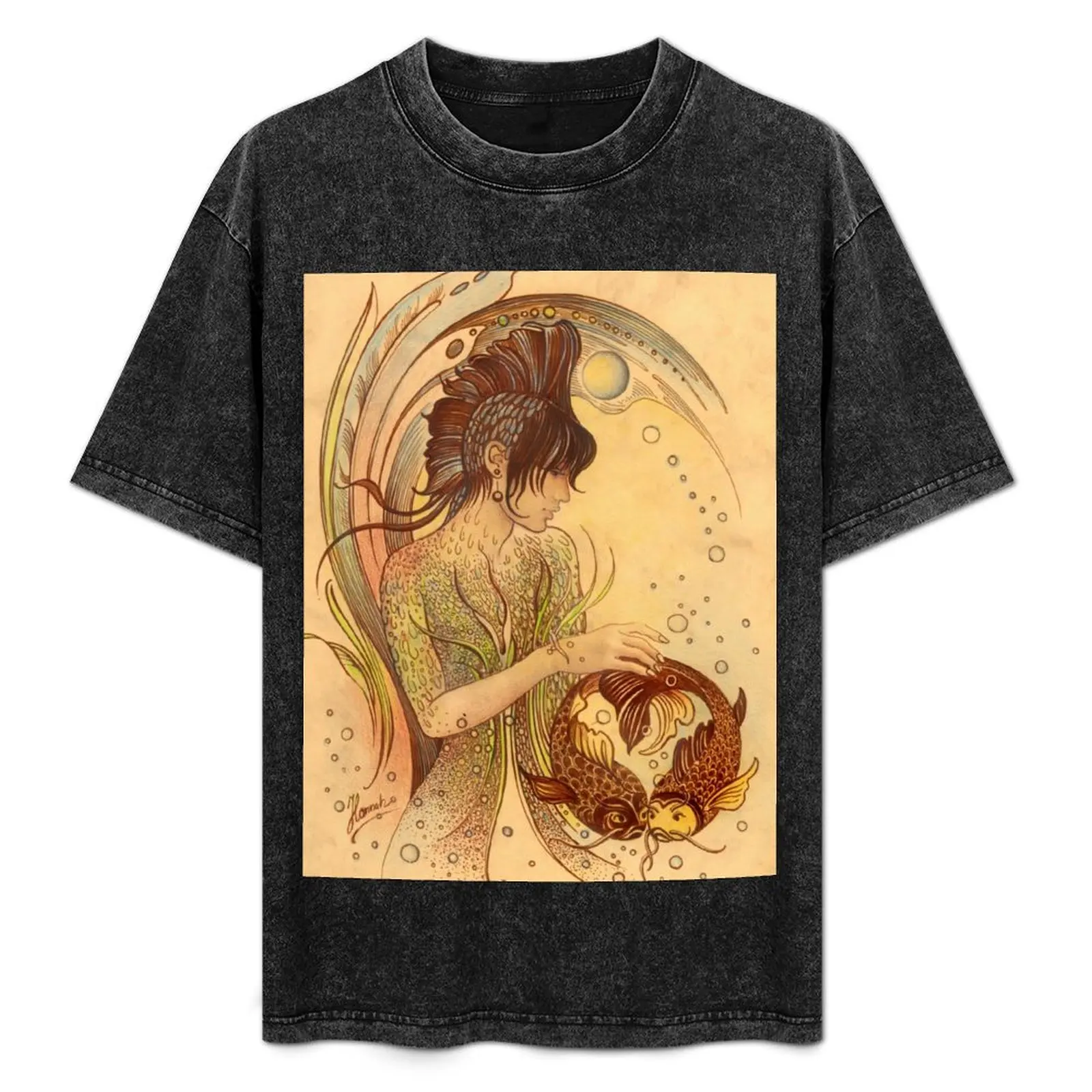 

THE PISCES - Protective Angel for Zodiac Sign T-Shirt Cool Dry Performance T-Shirt