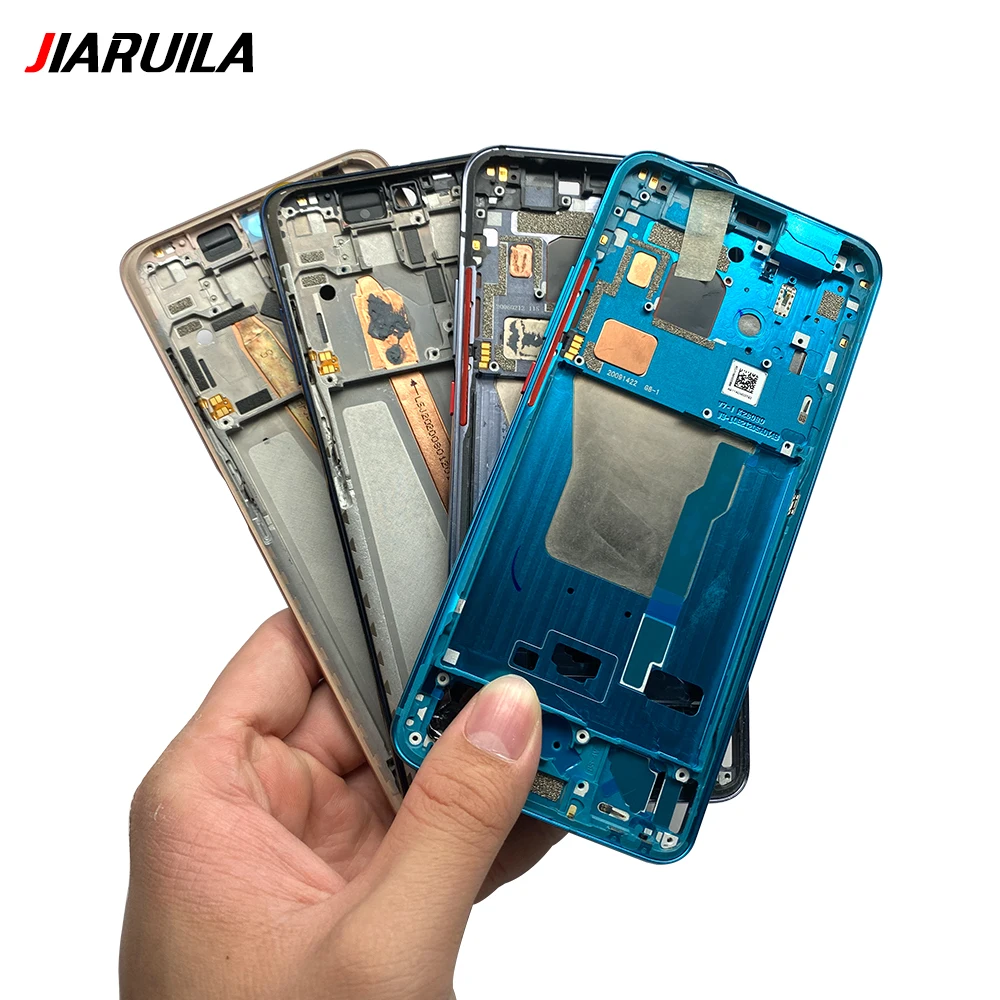 Middle Frame Housing For Xiaomi Poco X4 Pro 5G X3 X5 X6 Pro C65 X3 X4 GT Front LCD Frame Bezel Holder Cover Middle Housing Parts